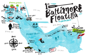 , Mix Plump and Mix Brush for 1st Annual Baltimore Floatilla
