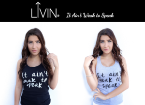 Merchandise for a Non Profit: LIVIN