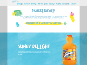 Schweppes Suntory Website