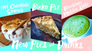 π Pi Breakfast and Pies social media posts and in store signages