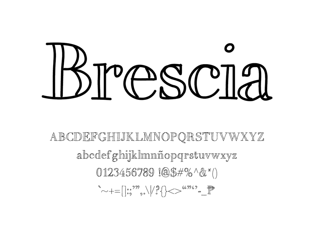 Mix Brescia - Handwritten Fonts by Mikko Sumulong