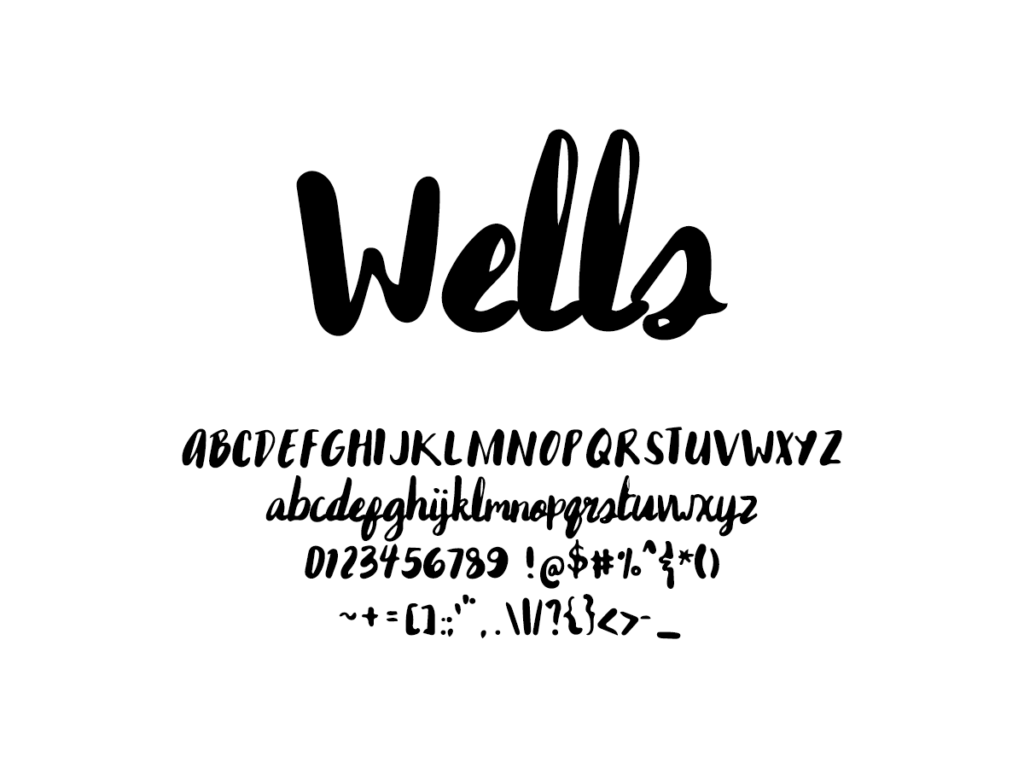 Mix Wells - Handwritten Fonts by Mikko Sumulong