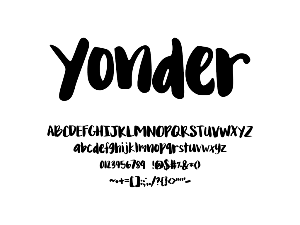 Mix Yonder - Handwritten Fonts by Mikko Sumulong