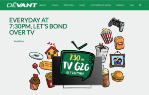 Devant TV Advertising