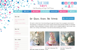 Blue Door Bakery Site