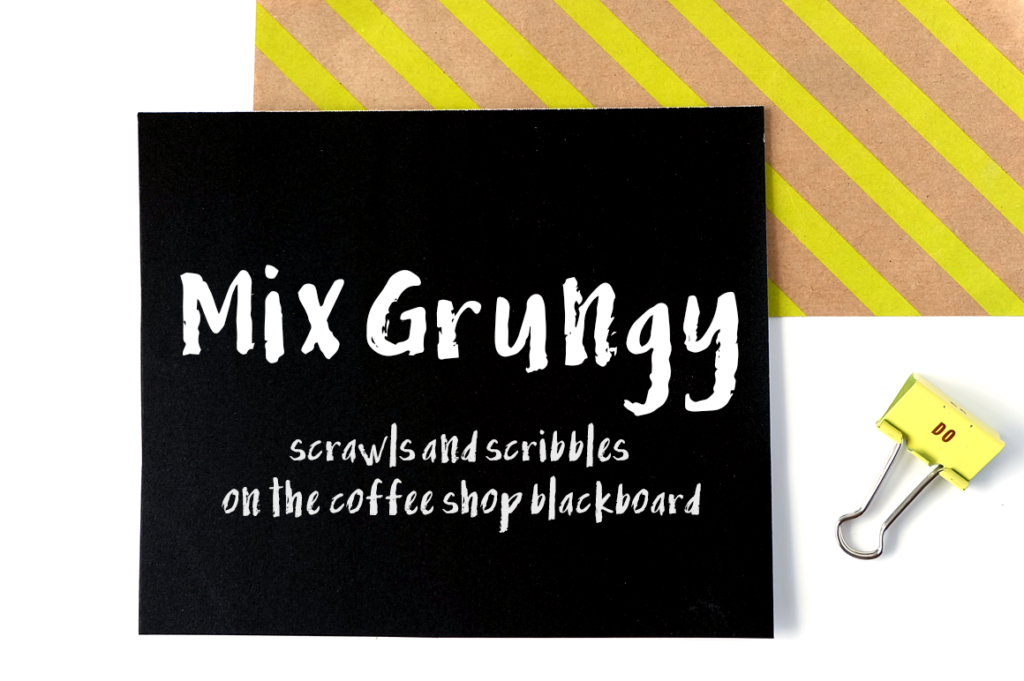 Mix Grungy - Handwritten Fonts by Mikko Sumulong