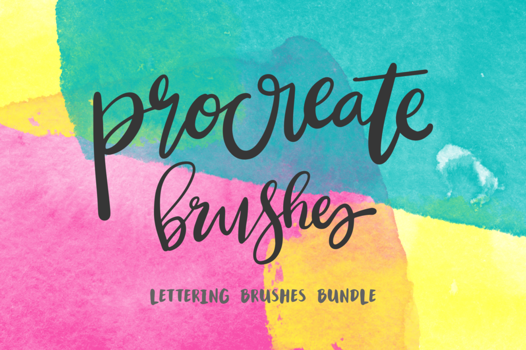Procreate App Lettering Brushes by Mikko Sumulong