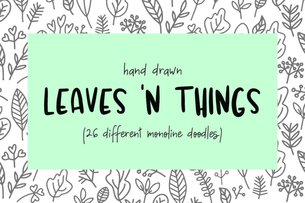 Leaves N Things | Doodled by Mikko Sumulong