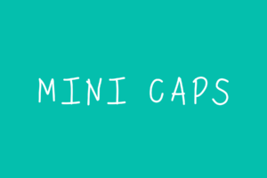Mix Mini Caps