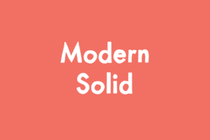 Mix Modern Solid