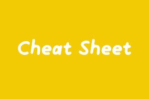 Mix Cheat Sheet